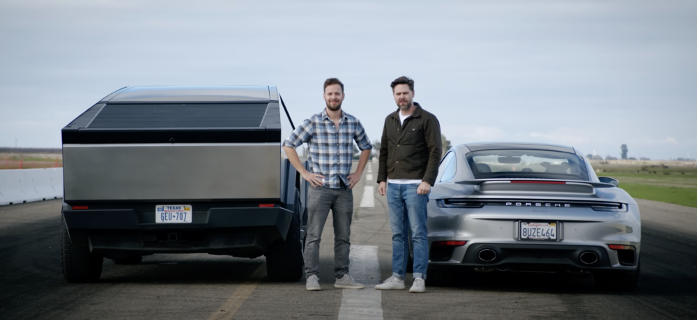Porsche’s 911 Turbo S Shows Tesla Cybertruck What Fast Actually Looks Like